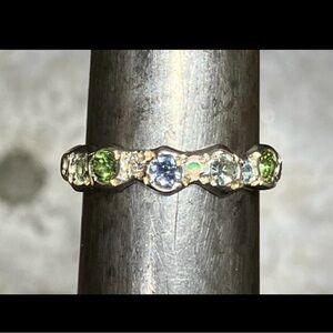 Susannah King London Multi-Stone Sterling Silver Ring